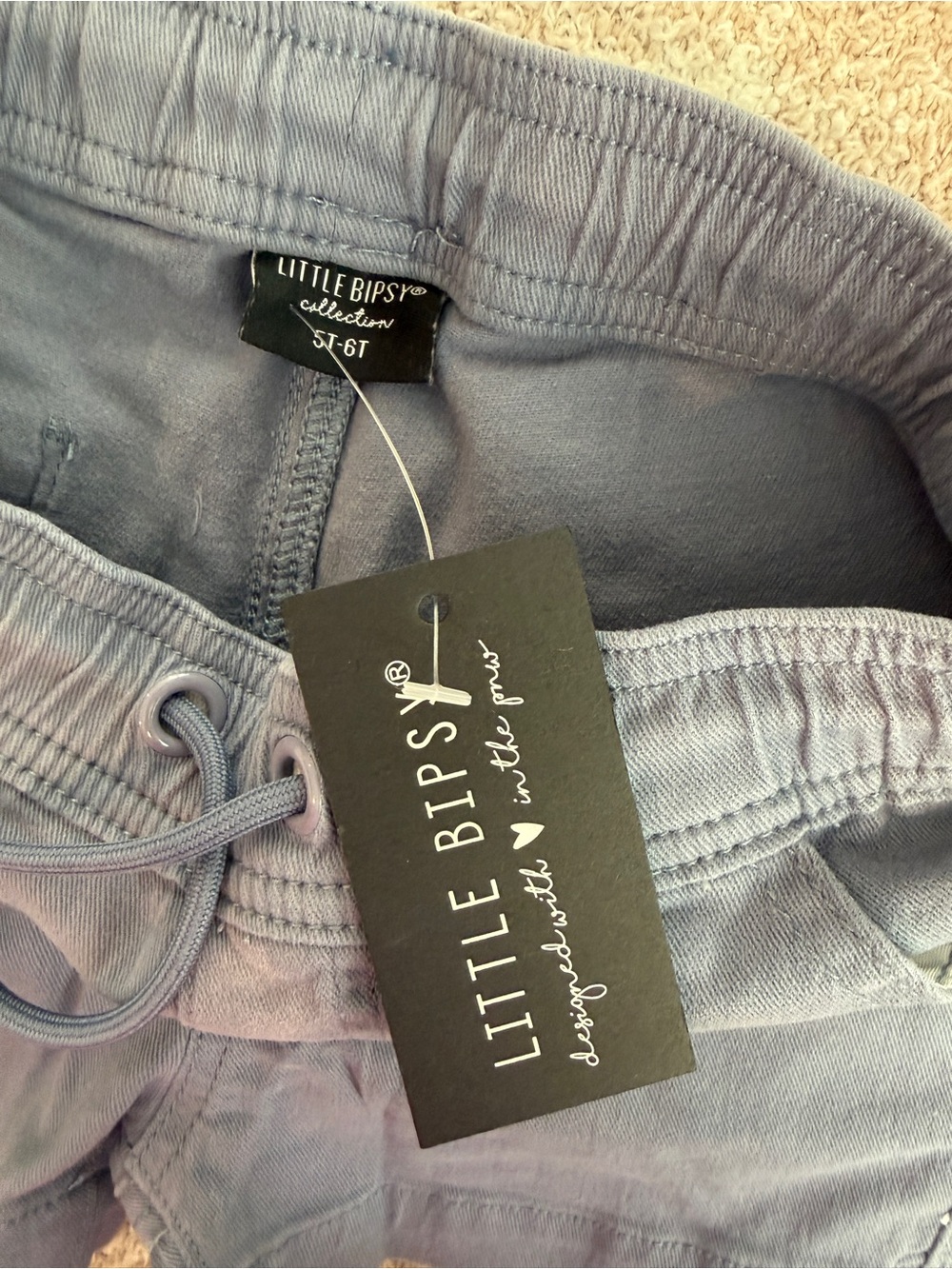 Little Bipsy Drawstring Shorts - Picture 4 of 4